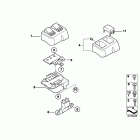R1200RT 05-09 (K26) Switch housing, official vehicle