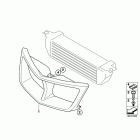 R1200RT 05-09 (K26) Air duct, oil cooler