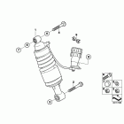 R1200RT 05-09 (K26) Амортизатор задний