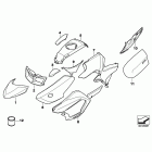 R1200RT 05-09 (K26) Painted parts 933 granite-grey