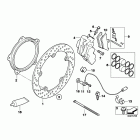 R900RT 05-09 (K26) Передний тормоз,модификаия