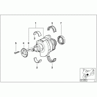 R900RT 05-09 (K26) Коленчатый вала / вкладыши коренные