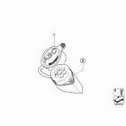 R900RT 05-09 (K26) Bush, helmet connection