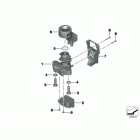 R900RT 05-09 (K26) Замок зажигания и монтажные детали