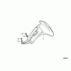 R1150GS ADV (R21A) Крыло заднее