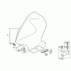 R1150GS ADV (R21A) Ветровое стекло