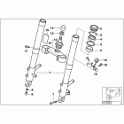 R1150GS ADV (R21A) Fork slider / lower fork bridge