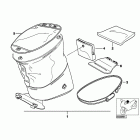 R1150GS ADV (R21A) Tank-top bag f sheet-steel tank