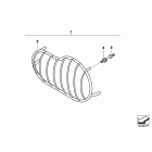 R1150GS ADV (R21A) Headlight grill