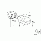 R1150GS ADV (R21A) Задний фонарь