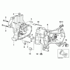 R1150GS ADV (R21A) Transmission housing / mounting parts