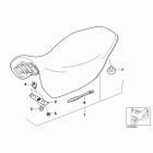 R1150GS ADV (R21A) Bench seat / single parts