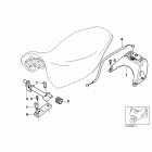 R1150GS ADV (R21A) Крепление сиденья