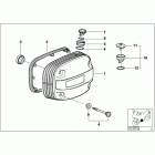 R1150R (R28) Cylinder head cover / mounting parts