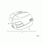 R1150R (R28) Installing set moulding rocker panel
