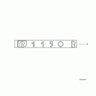 R1150R (R28) Sticker