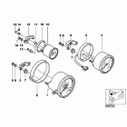 R1150R (R28) Speedometer / rev.counter / clock