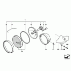 R1150R (R28) Headlight / finisher