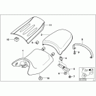 R1150R (R28) Bench seat and mounting parts