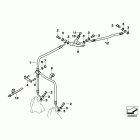 R1150R Rockster (R28) Front brake pipe stahlflex