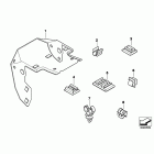 R1150R Rockster (R28) Bracket, plug connector / wiring retainer