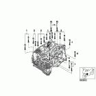 R1150R Rockster (R28) Mounting point crankcase left