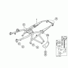 R1150R Rockster (R28) Рама задняя часть