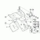 R1150R Rockster (R28) Registration plate mounting