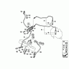 R1200GS 05-07 (K25) Brake line, front, i-abs generation 1