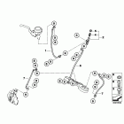 R1200GS 05-07 (K25) Тормозные трубки перед.