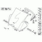 R1200GS 05-07 (K25) Стекло ветровое