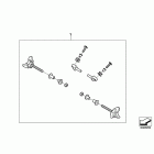R1200GS 05-07 (K25) Windshield attachment