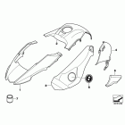 R1200GS ADV 06-07 (K255) Painted parts 954 weissalu 3 met.