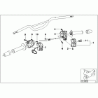 F650CS 05 (K14) Комбинированный переключатель на руле