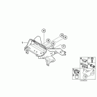 F650CS 05 (K14) Fairing bracket
