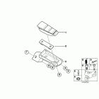 F650CS 05 (K14) Подножка центральная
