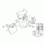 F650CS 05 (K14) Держатель номерного знака