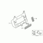 F650CS 05 (K14) Крепление номерного знака