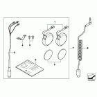 F650CS 05 (K14) Helmet kit f audio system
