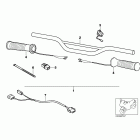 F650CS 05 (K14) Installation kit, heated handle