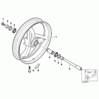 F650CS 05 (K14) Переднее колесо