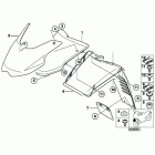 F650GS Dakar/M 05-07 (R13) Расширитель переднего крыла