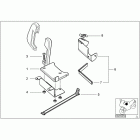 F650GS/M 05-07 (R13) Крепление аккумулятора
