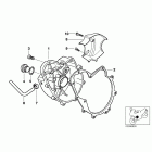 F650GS/M 05-07 (R13) Крышки двигателя правая