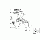 F650GS/M 05-07 (R13) Передние подножки