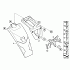 F800S (K71) Держатель номерного знака