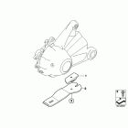 HP2 Enduro (K25H) Rear axle guard