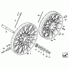 HP2 Enduro (K25H) Spoke wheel