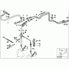 K1200GT 03-04 (K41) Brake line, integral abs, front