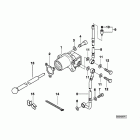 K1200GT 03-04 (K41) Привод управления сцеплением